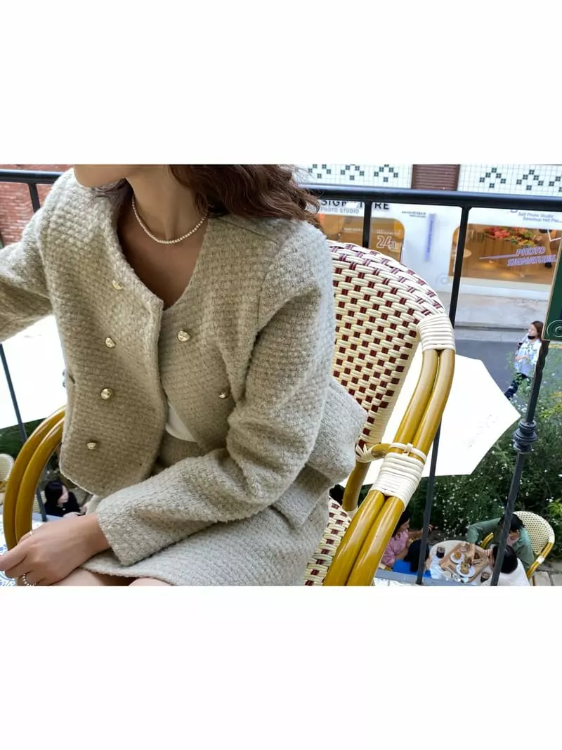 Knock - Korean Women Fashion - #momslook - Sharin Jacket - 3