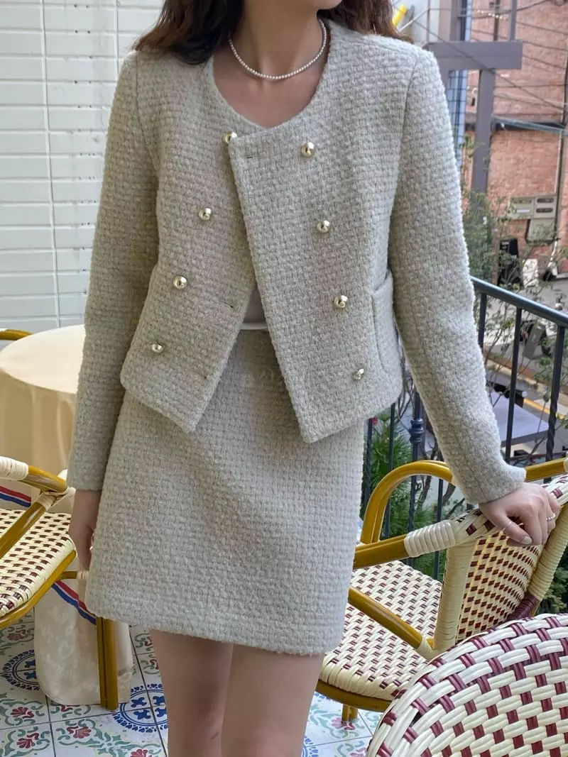 Knock - Korean Women Fashion - #momslook - Sharin Jacket - 4