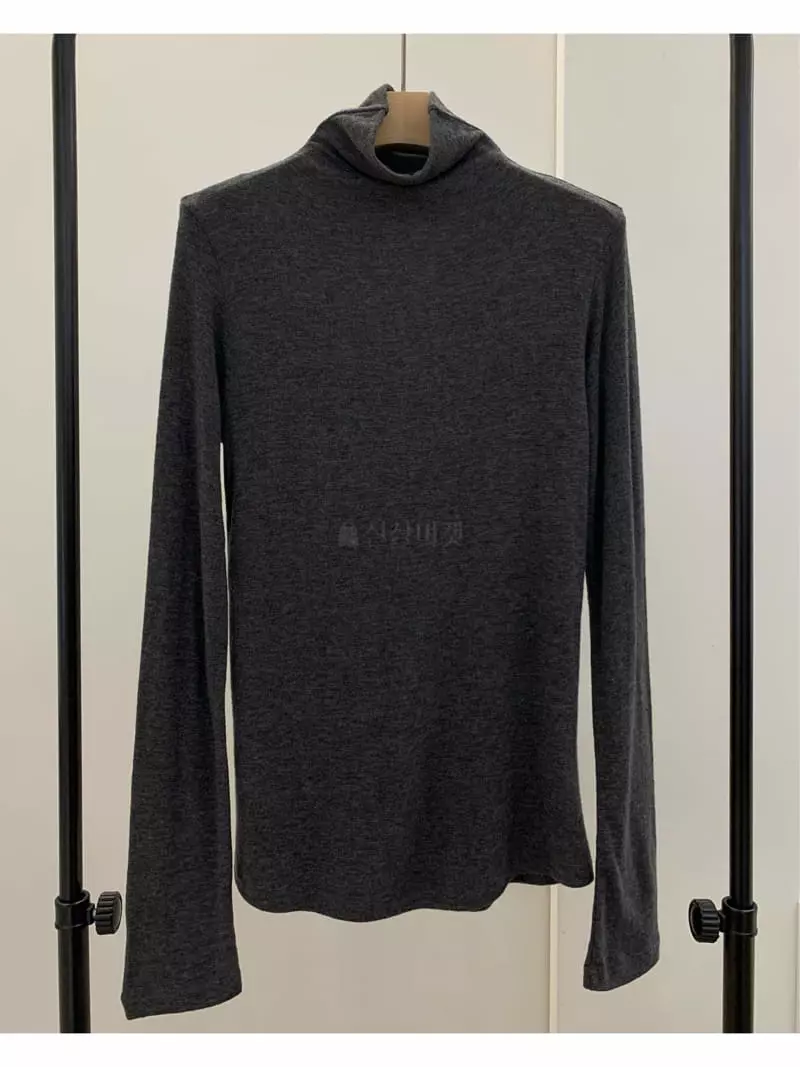 Knock - Korean Women Fashion - #womensfashion - Angora Span Turtleneck Tee - 7