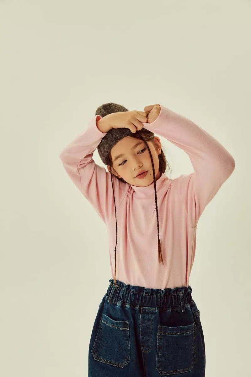 Kokoyarn - Korean Children Fashion - #Kfashion4kids - Fleece Jenas High Waist - 9