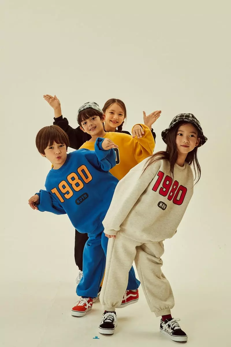 Kokoyarn - Korean Children Fashion - #Kfashion4kids - 1980 Set Up