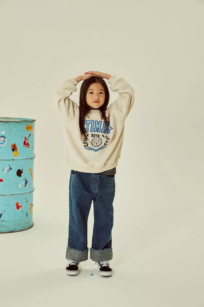 Kokoyarn - Korean Children Fashion - #kidzfashiontrend - Mate Paint Sweatshirt - 4