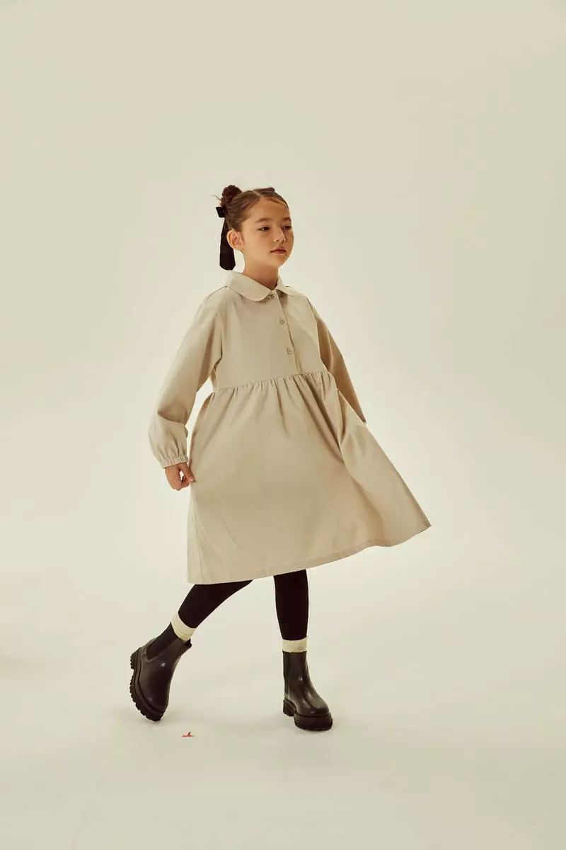 Kokoyarn - Korean Children Fashion - #childofig - Fleece Collar One-piece - 10
