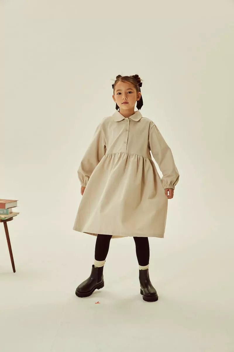 Kokoyarn - Korean Children Fashion - #childofig - Fleece Collar One-piece - 11