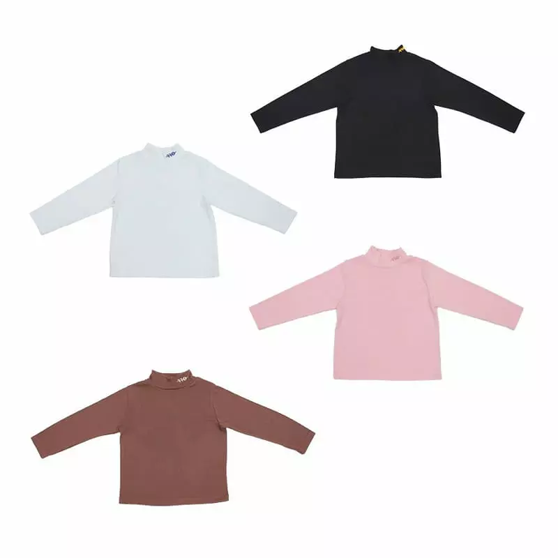 Kokoyarn - Korean Children Fashion - #childofig - Nec Embrodiery Tee
