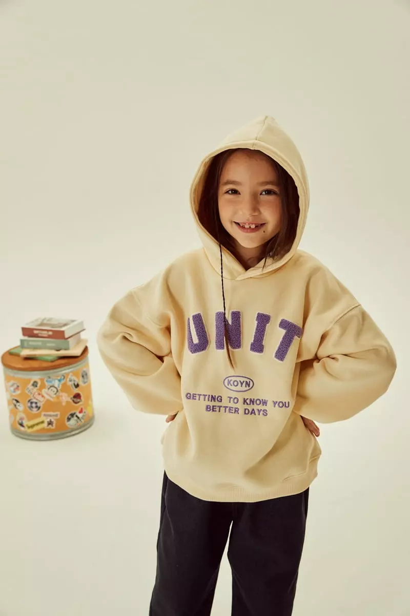 Kokoyarn - Korean Children Fashion - #childofig - Unit Embroidery Hoody - 10