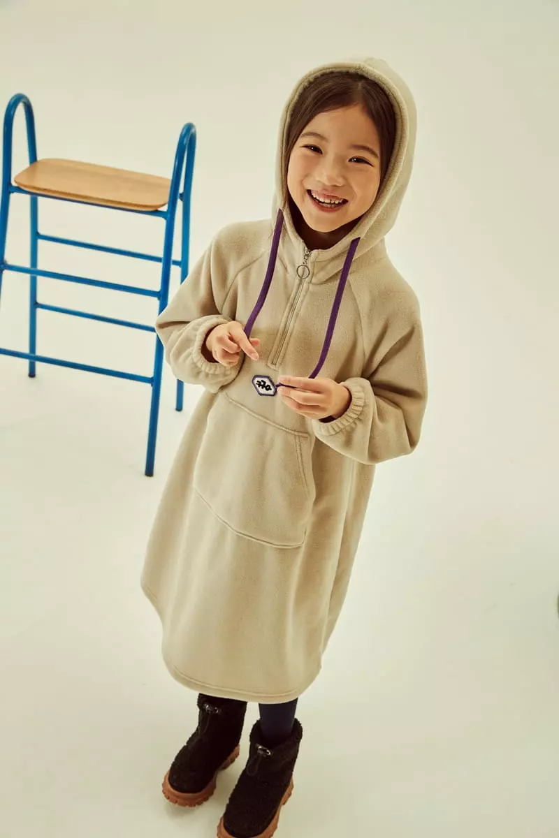 Kokoyarn - Korean Children Fashion - #childrensboutique - Polar Hoody One-piece - 11
