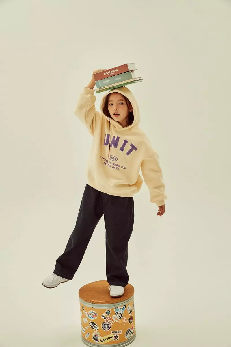 Kokoyarn - Korean Children Fashion - #childrensboutique - Unit Embroidery Hoody - 11