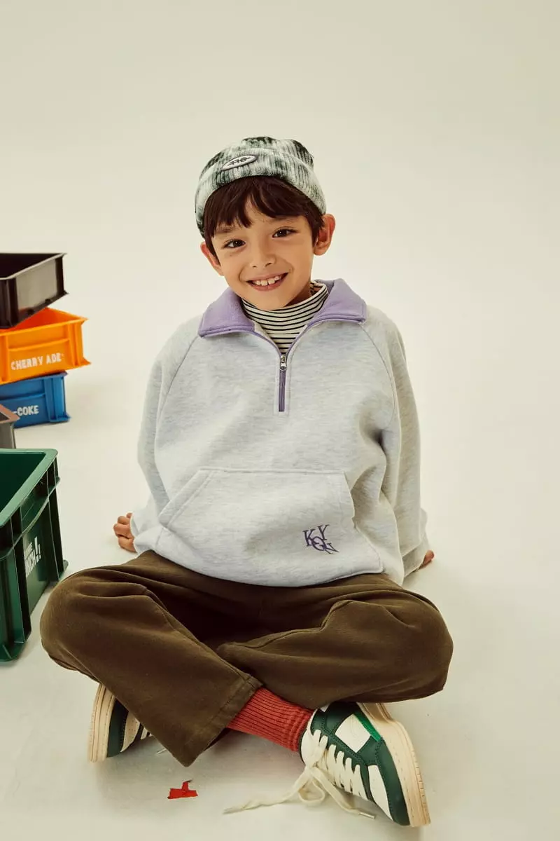 Kokoyarn - Korean Children Fashion - #designkidswear - Fleece Cotton Basic Baggy Pants - 6