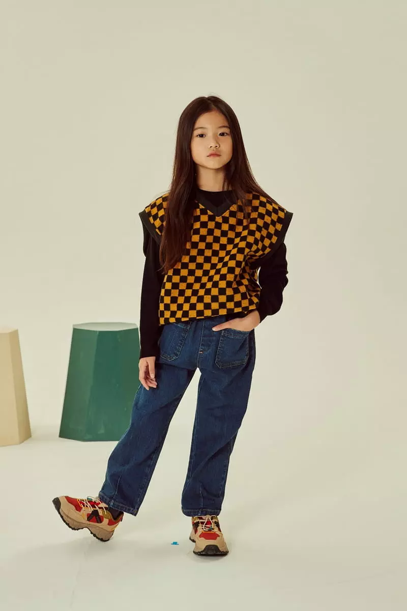 Kokoyarn - Korean Children Fashion - #designkidswear - Fleece Jenas High Waist - 3