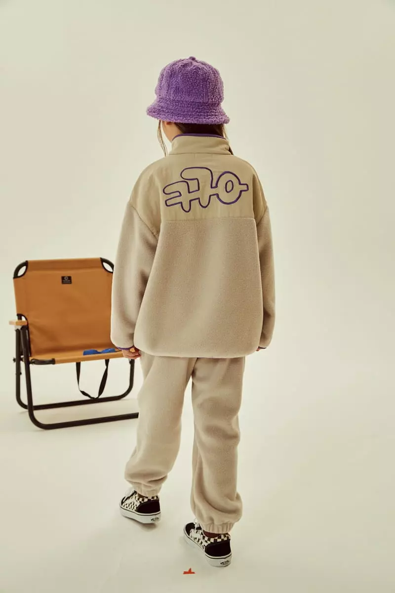 Kokoyarn - Korean Children Fashion - #designkidswear - Polar Zip UP Set - 10