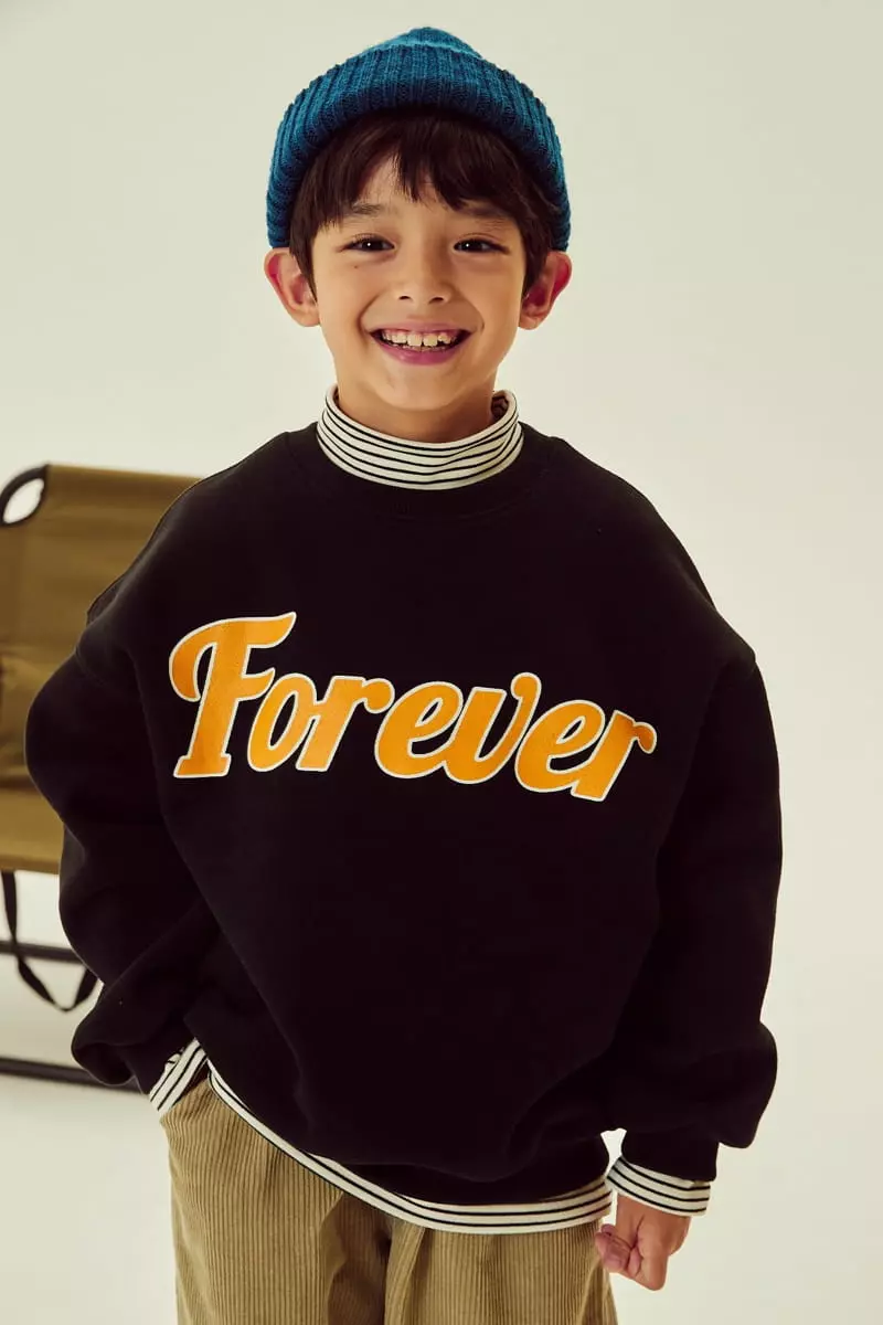 Kokoyarn - Korean Children Fashion - #designkidswear - Foever Sweatshirt - 2