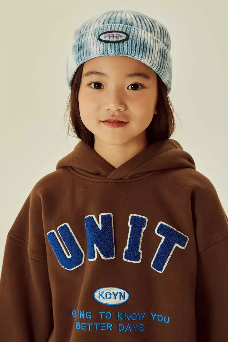 Kokoyarn - Korean Children Fashion - #designkidswear - Unit Embroidery Hoody - 12
