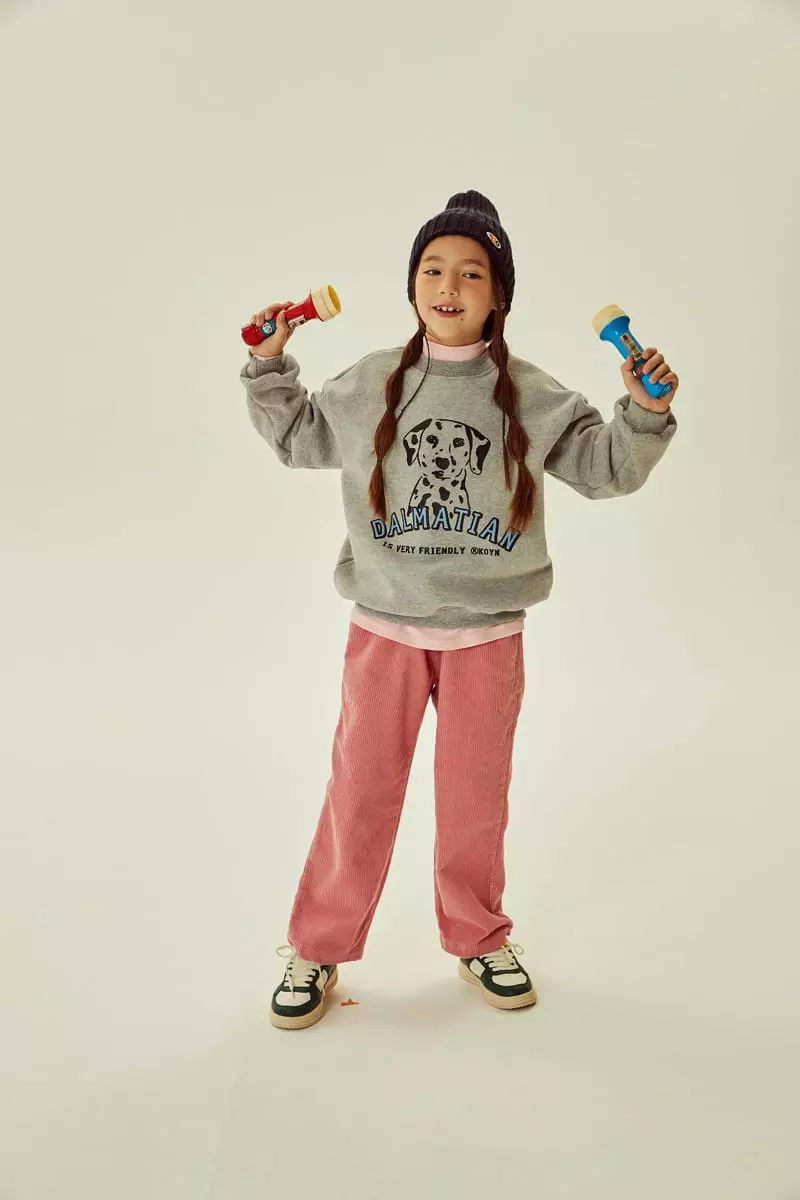 Kokoyarn - Korean Children Fashion - #discoveringself - Fleece Rib Straight Pants - 8