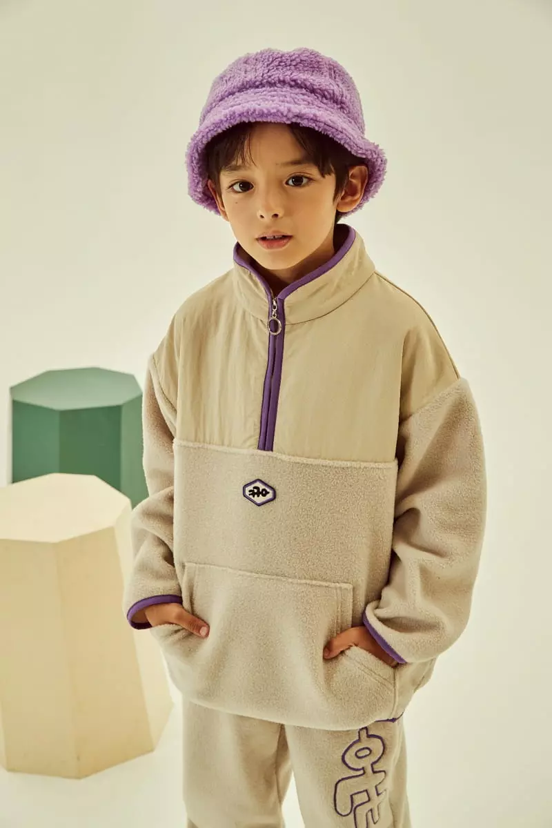 Kokoyarn - Korean Children Fashion - #discoveringself - Polar Zip UP Set - 11