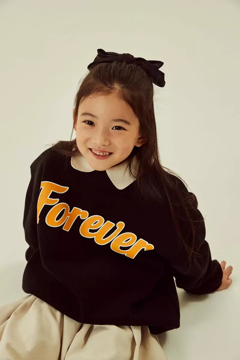 Kokoyarn - Korean Children Fashion - #discoveringself - Foever Sweatshirt - 3