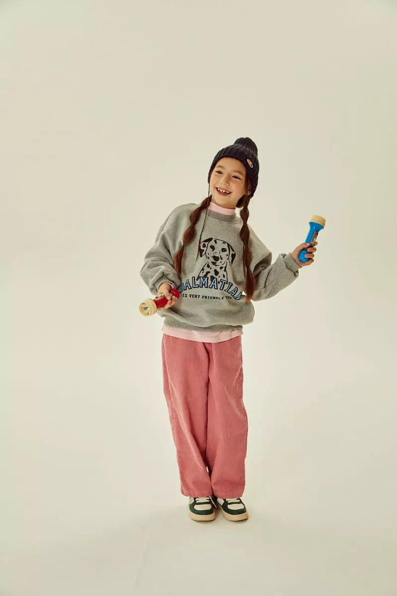 Kokoyarn - Korean Children Fashion - #fashionkids - Fleece Rib Straight Pants - 9