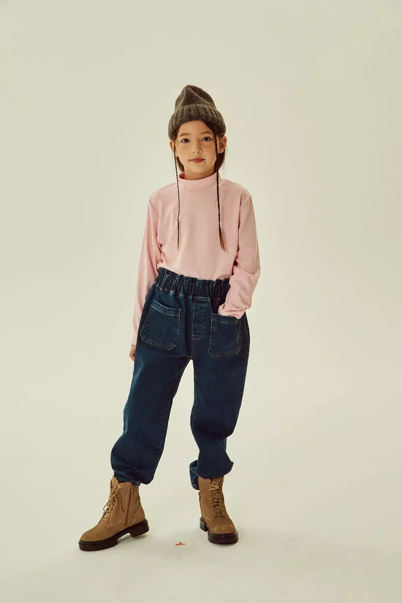 Kokoyarn - Korean Children Fashion - #fashionkids - Fleece Jenas High Waist - 5