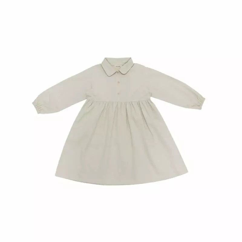 Kokoyarn - Korean Children Fashion - #fashionkids - Fleece Collar One-piece