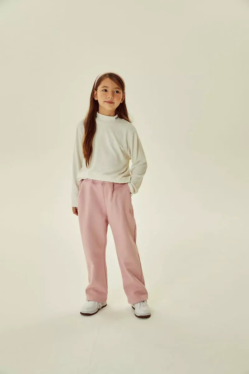 Kokoyarn - Korean Children Fashion - #fashionkids - Fleece Straight Pants - 10