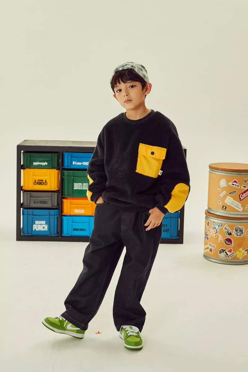 Kokoyarn - Korean Children Fashion - #kidsshorts - Ball Fleece Jeans - 8