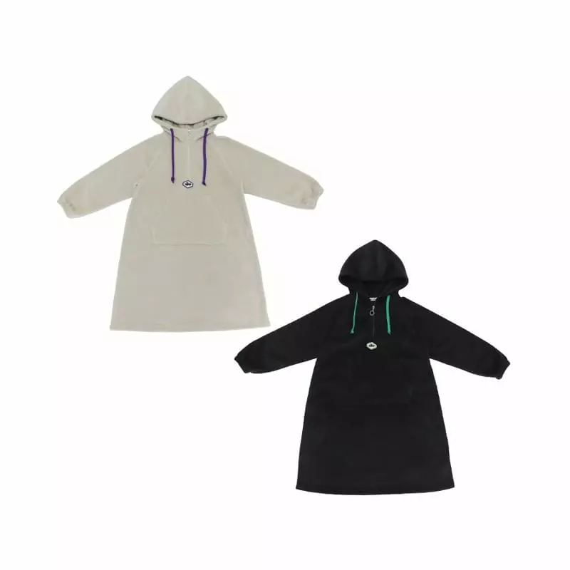 Kokoyarn - Korean Children Fashion - #kidsshorts - Polar Hoody One-piece