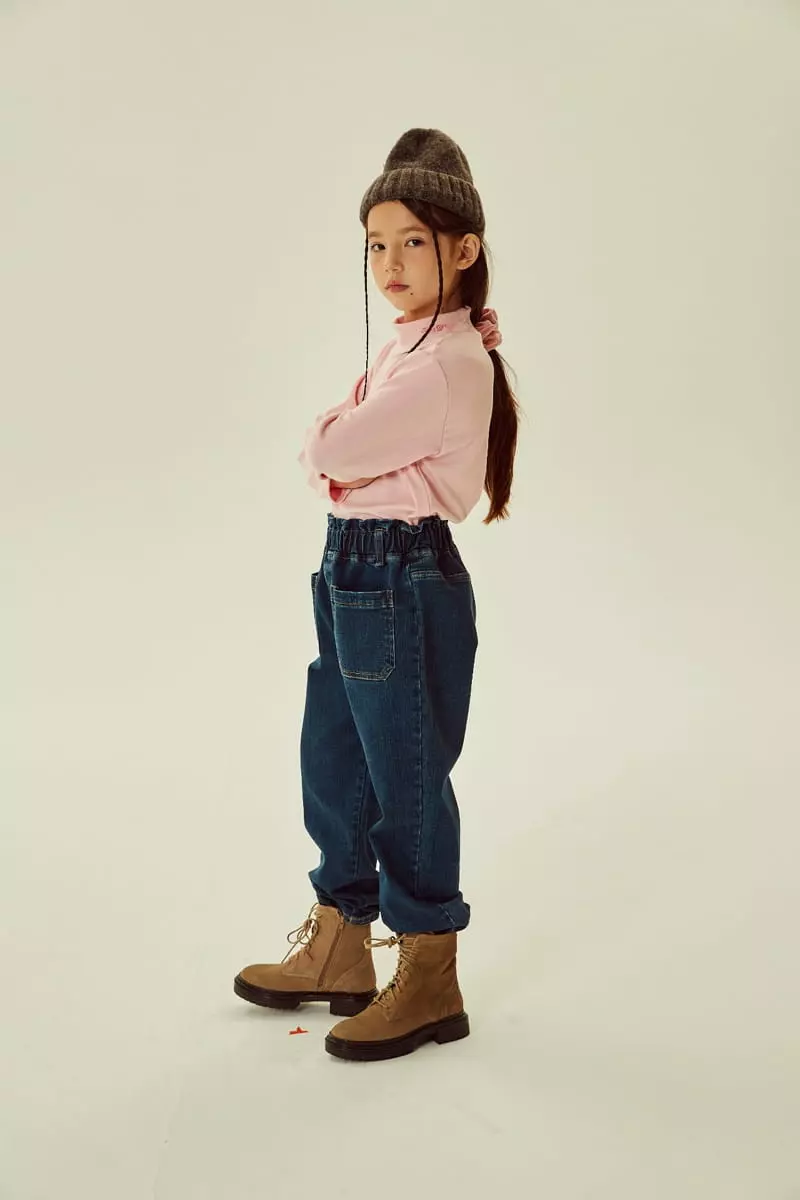 Kokoyarn - Korean Children Fashion - #kidsstore - Fleece Jenas High Waist - 7