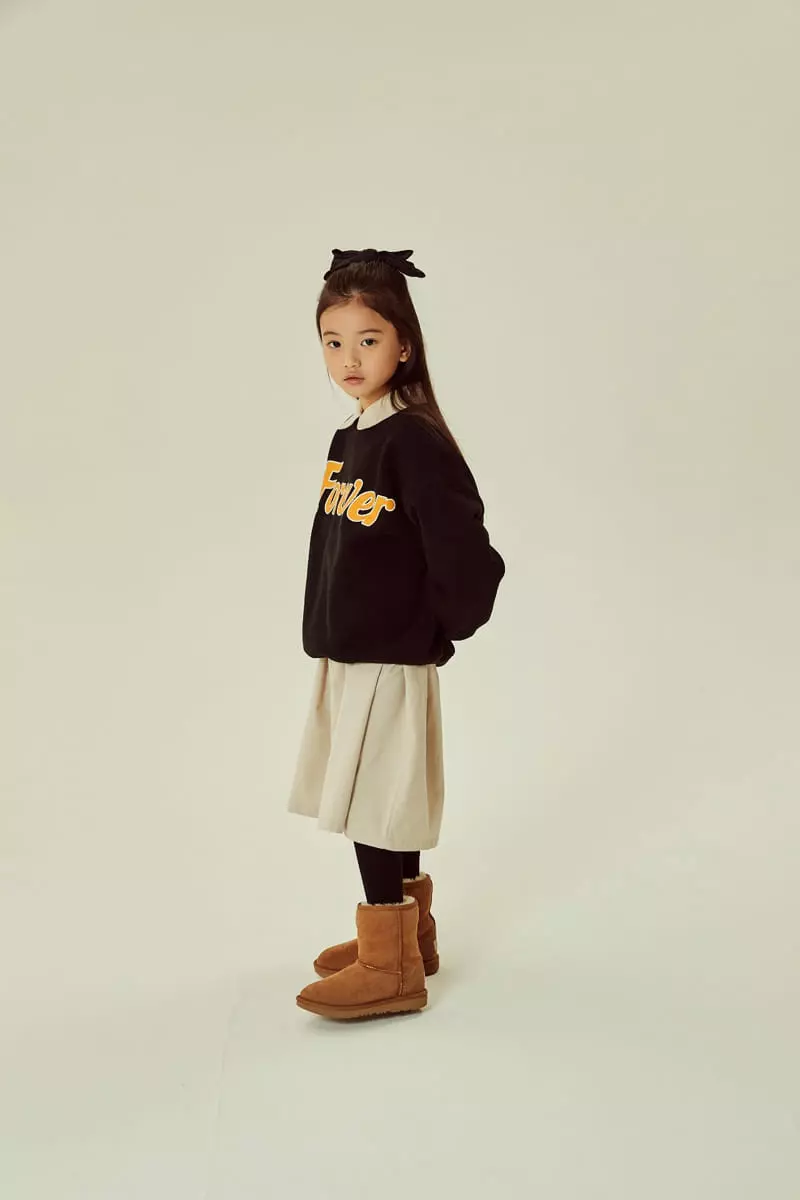 Kokoyarn - Korean Children Fashion - #kidsstore - Fleece Collar One-piece - 3