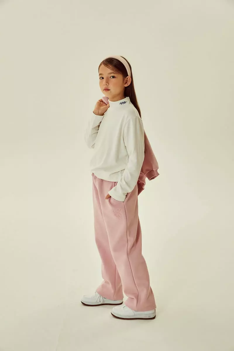 Kokoyarn - Korean Children Fashion - #kidsstore - Nec Embrodiery Tee - 8