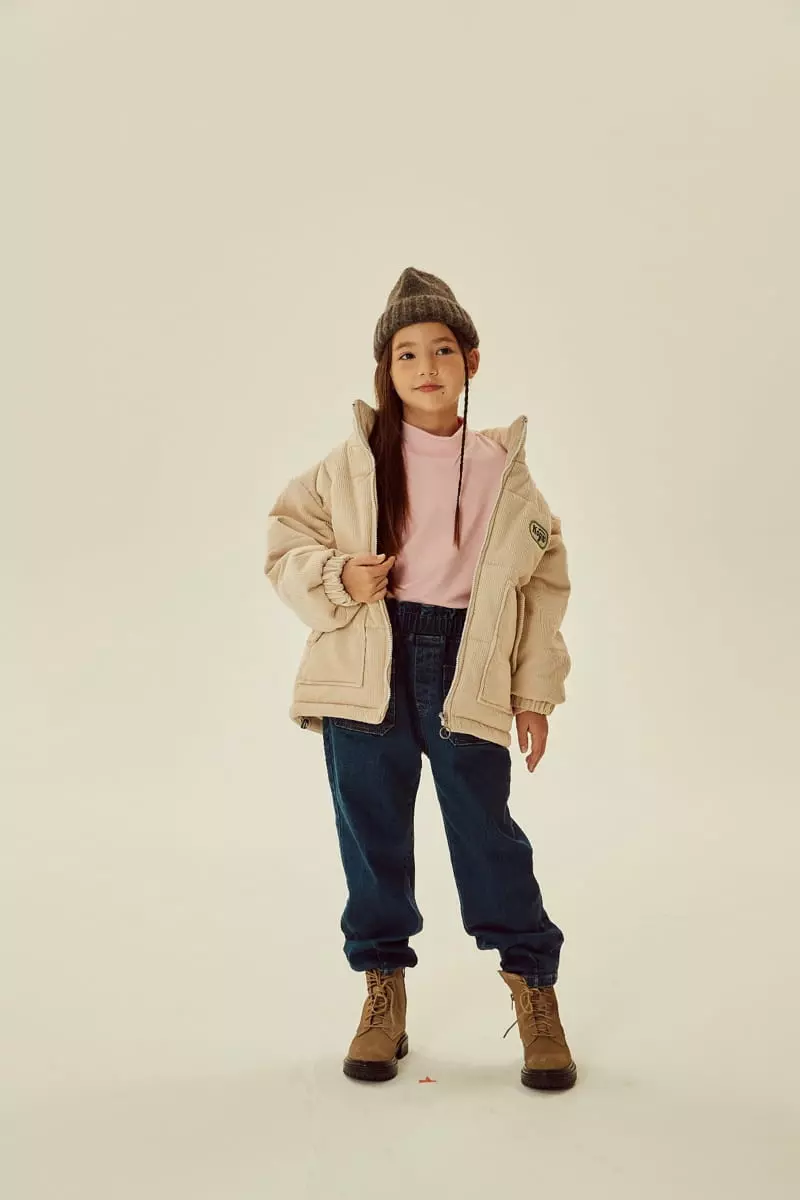 Kokoyarn - Korean Children Fashion - #kidzfashiontrend - Fleece Jenas High Waist - 8