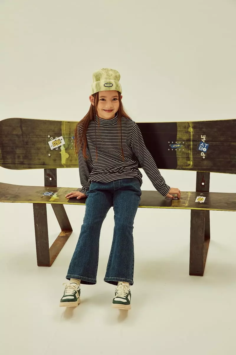 Kokoyarn - Korean Children Fashion - #kidzfashiontrend - Fleece Bootscut Jeans - 7