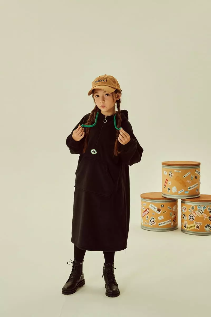 Kokoyarn - Korean Children Fashion - #kidzfashiontrend - Polar Hoody One-piece - 3