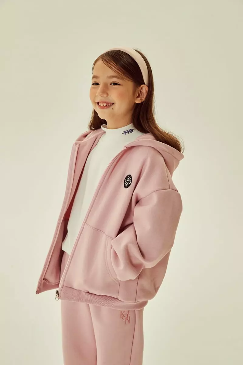 Kokoyarn - Korean Children Fashion - #kidzfashiontrend - Fleece Goody Zip-up - 12