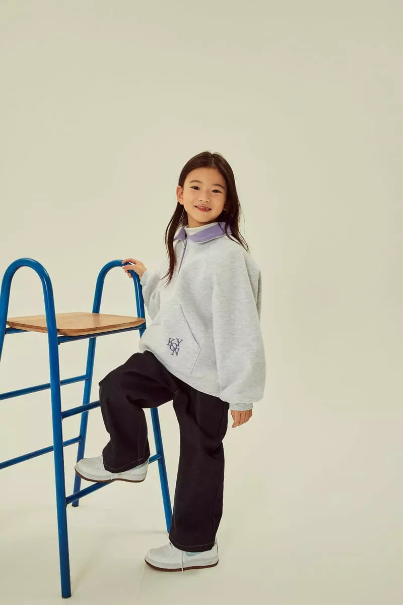 Kokoyarn - Korean Children Fashion - #kidzfashiontrend - Collar Half Zip-up - 5
