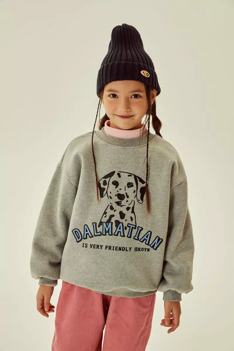 Kokoyarn - Korean Children Fashion - #kidzfashiontrend - Dalmasian Sweatshirt - 2
