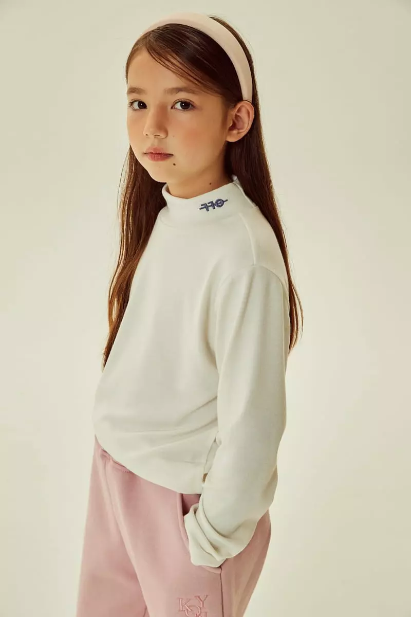 Kokoyarn - Korean Children Fashion - #littlefashionista - Nec Embrodiery Tee - 11