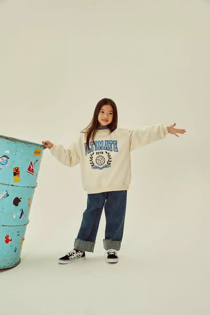 Kokoyarn - Korean Children Fashion - #littlefashionista - Mate Paint Sweatshirt - 5