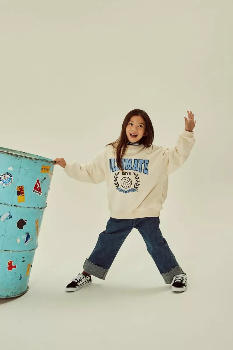 Kokoyarn - Korean Children Fashion - #magicofchildhood - Mate Paint Sweatshirt - 6