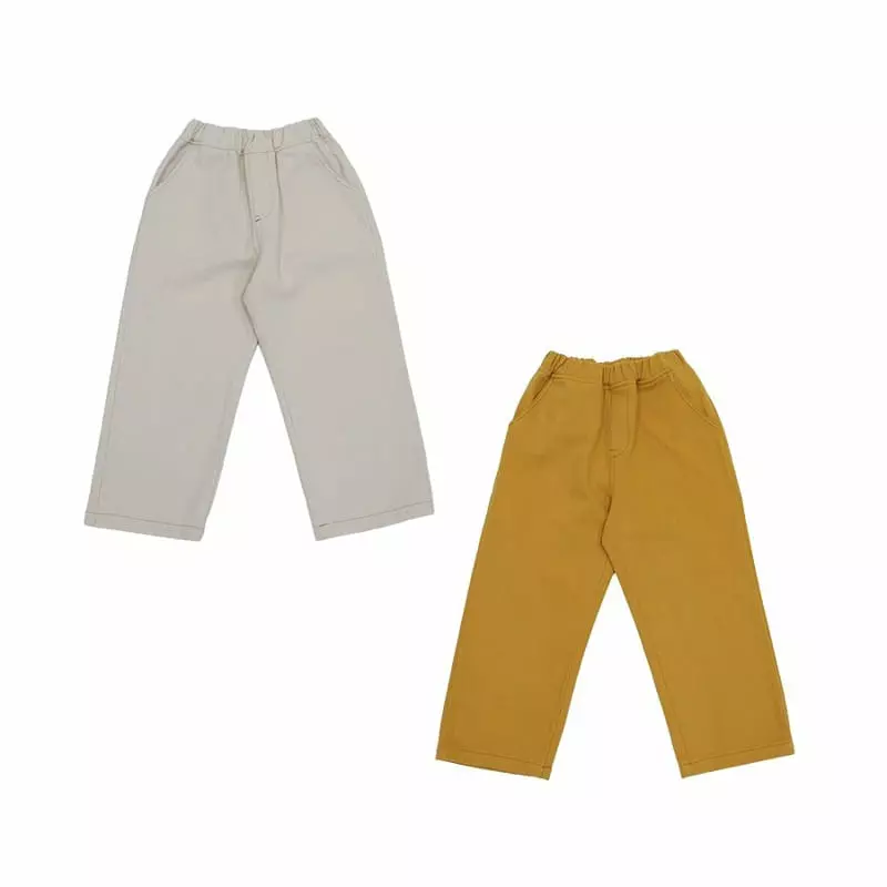 Kokoyarn - Korean Children Fashion - #minifashionista - Fleece Straight Pants
