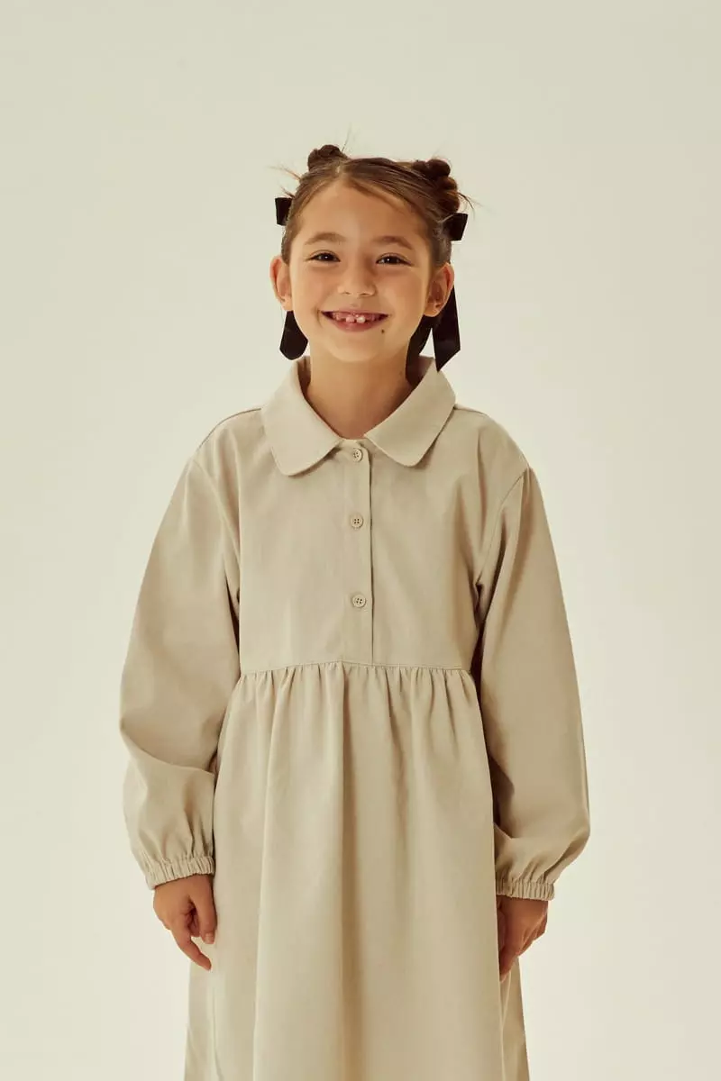 Kokoyarn - Korean Children Fashion - #minifashionista - Fleece Collar One-piece - 8