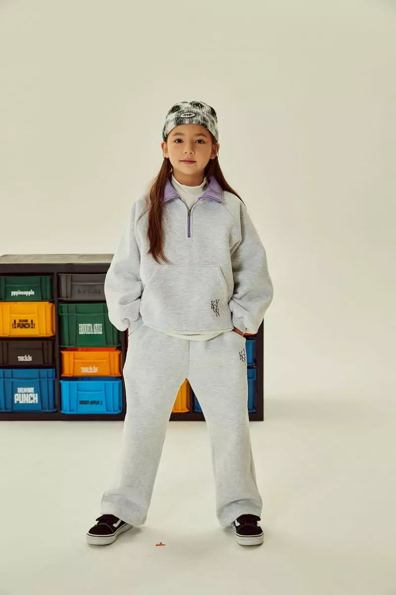 Kokoyarn - Korean Children Fashion - #minifashionista - Fleece Straight Pants - 3