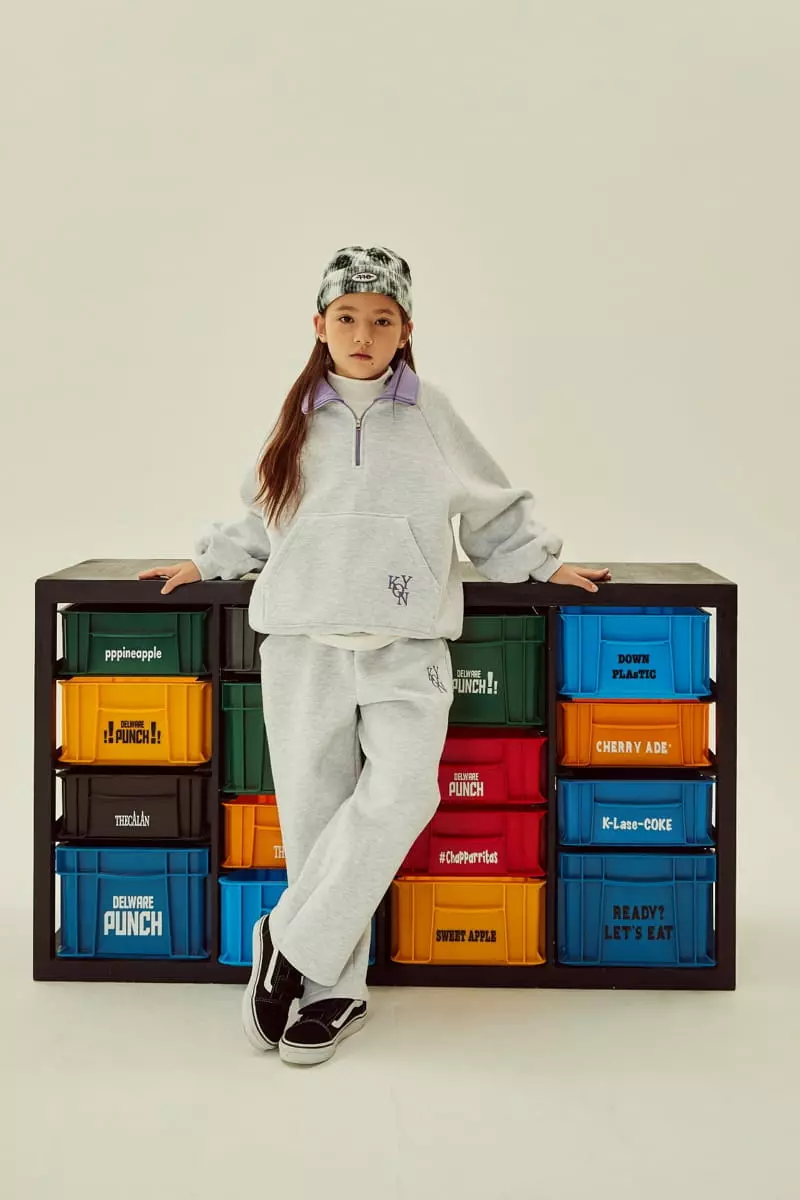 Kokoyarn - Korean Children Fashion - #minifashionista - Fleece Straight Pants - 4
