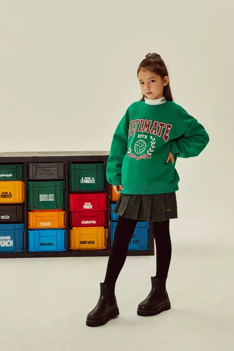 Kokoyarn - Korean Children Fashion - #stylishchildhood - Mate Paint Sweatshirt - 11