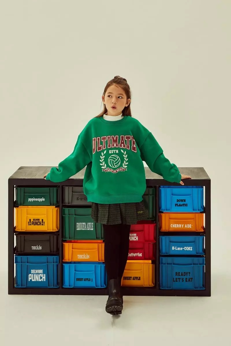 Kokoyarn - Korean Children Fashion - #todddlerfashion - Mate Paint Sweatshirt - 9