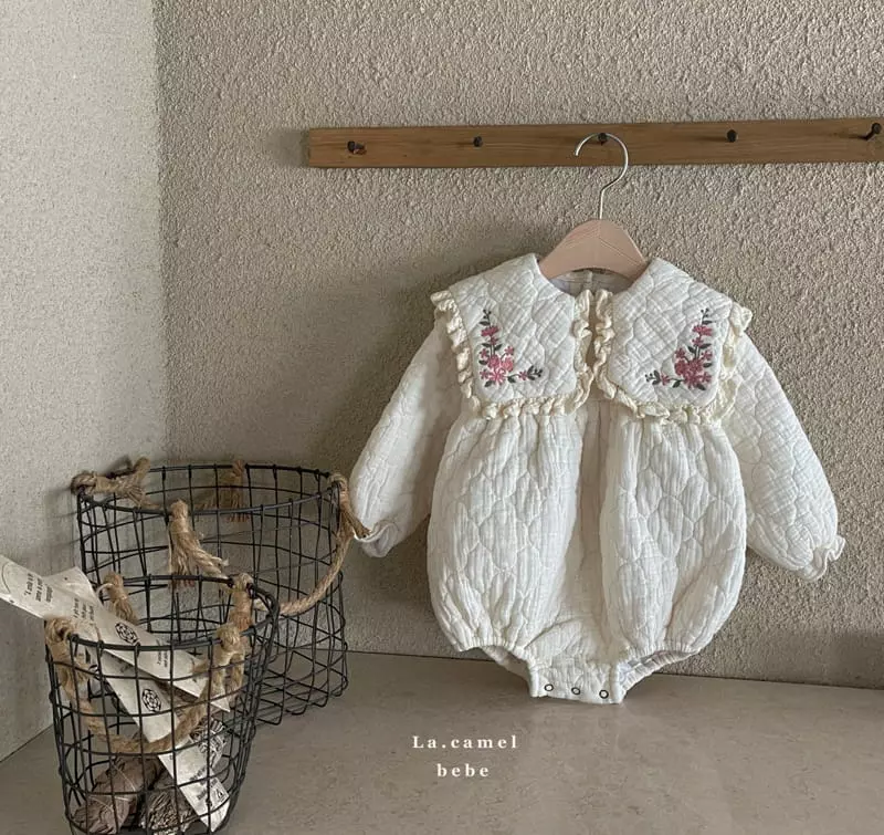La Camel - Korean Baby Fashion - #babyboutique - Jenny Padding Bodysuit - 6