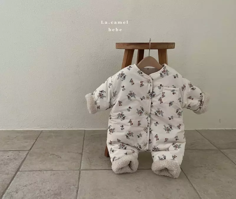 La Camel - Korean Baby Fashion - #babyfashion - Honey Padding Bodysuit