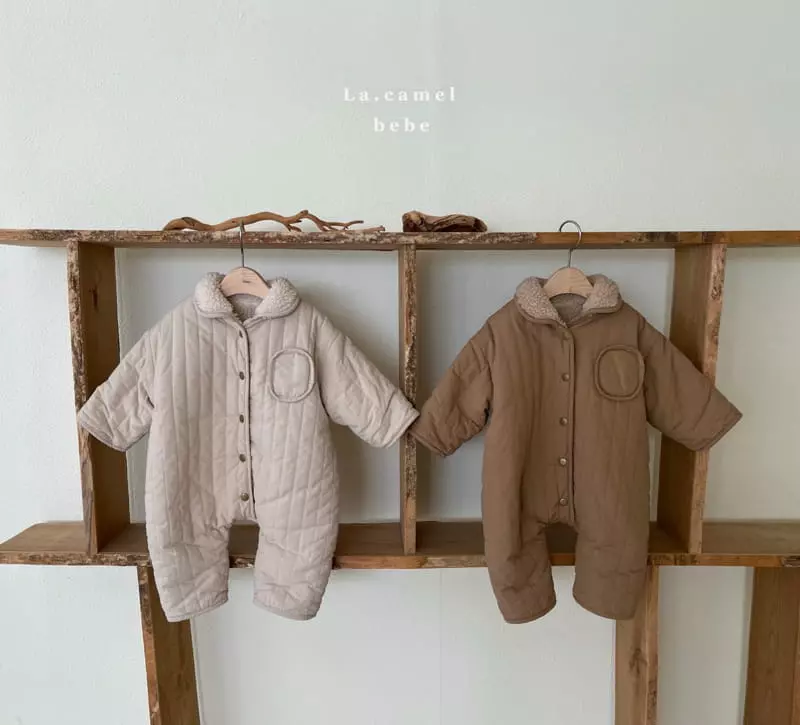 La Camel - Korean Baby Fashion - #babygirlfashion - Kino Reversible Bodysuit