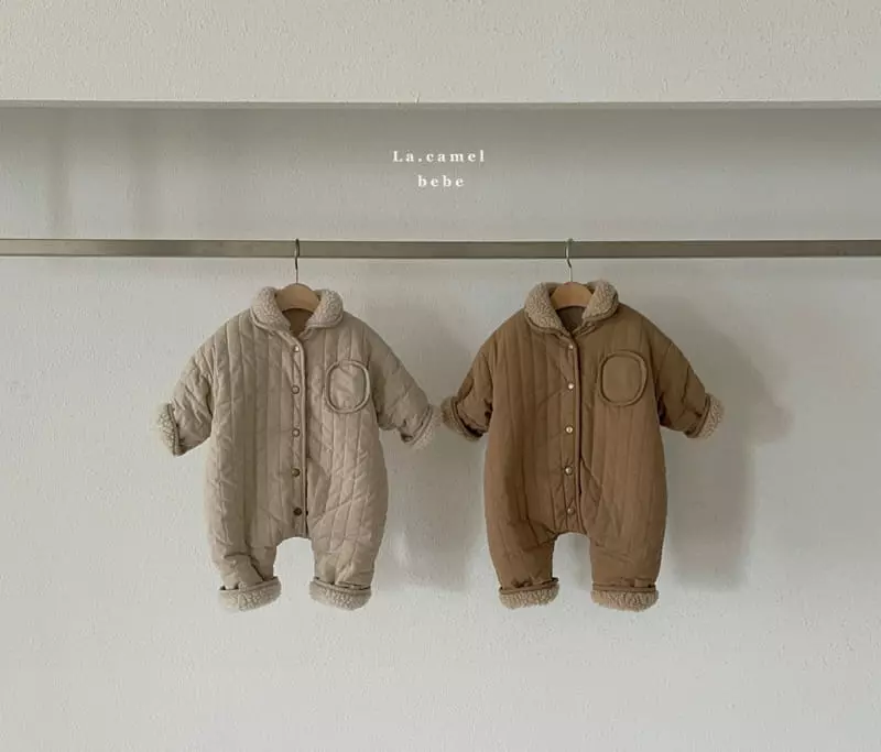 La Camel - Korean Baby Fashion - #babylifestyle - Kino Reversible Bodysuit - 2