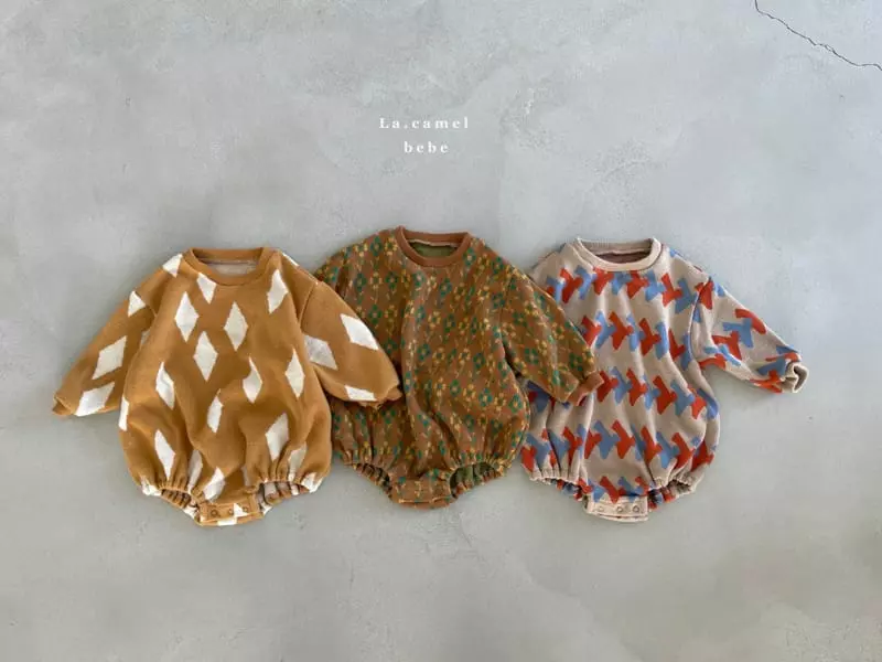La Camel - Korean Baby Fashion - #babyoninstagram - Kind Knit Bodysuit - 10
