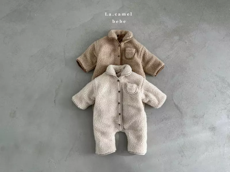 La Camel - Korean Baby Fashion - #babyoninstagram - Kino Reversible Bodysuit - 3